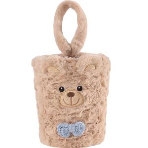 Abu & Mifa | Cute Doll Car Organizer Pouch For Tissues Waste Umbrella Storage
