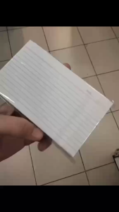 Index Cards Ruled – 3x5 / 4x6 / 5x8 (100 Sheets)