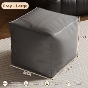 HUIJINGYUN | Shoe Changing Leather Stool