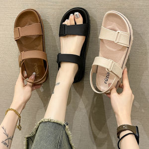 Womens Sandals 2025 New Summer Outdoor Wear Fashionable All-Match Sports Roman Sandals Soft Bottom Anti-Slip Beach Shoes