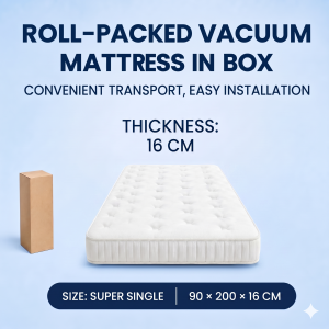 CTH Black Knight Tilam 8 Inch Pocket Spring Mattress 20CM Spine Support Knitted Fabric Breathable Single/Sup Single/Queen/King