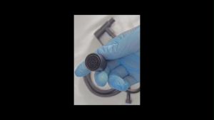 BLACK-304039SS Stainless Steel Water Bubbler Head Spout for Bidet Hose Fitting Water Bidet Hose Head Replacement Nozzle