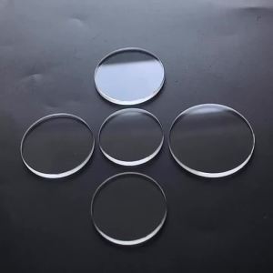 1/2/3/5PCS Thickness 1.0mm Round Watch Glass 15mm To 45mm Smartwatch Replacement Crystal Lens Flat Mirror Glass Watch Accessorie