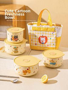 MODERN SWEETHOME | Microwave Safe Sealed Freshness Bento Box