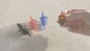 10PCS Pourer Botol Plastik Penutup Botol Wine / Pourer Liquor / Bottle Pourer