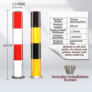 QINGLIAO | Galvanized Steel Reflective Warning Poles