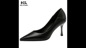 Giày công sở nữ da bò nhập khẩu cao cấp da siêu mềm - bảo hành 12 tháng kiểu dáng bassic nhưng vô cùng sang xịn (cs01)