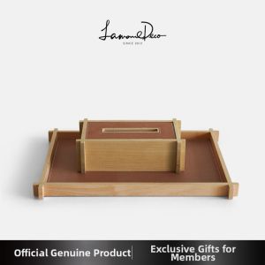 Decorative Wooden Tissue Box