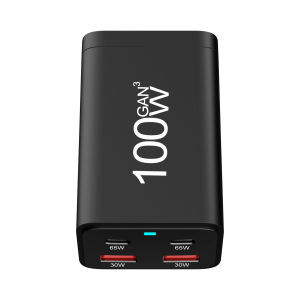 Nhanh Chóng Sạc Loại C 100W Gan Pd Loại C QC USB-A 6 Cổng Gali Nitride Điện Thoại Di Động Trạm Sạc nhanh Máy Tính Để Bàn Bộ sạc máy tính xách tay sạc nhanh 3c3a