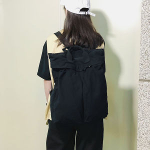 Pastoral Division Canvas Retro Style Womens Backpack Large Capacity 15.6-inch Laptop Bag Travel Bag School Bag For Girls