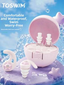 toswim | Kids Waterproof Non-Irritating Swim Earplugs