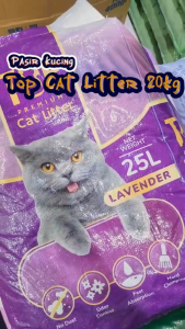 Pasir gumpal kucing Top repack 1kg