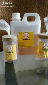 Madu Murni Bunga Multiflora Lebah Melifera 500gram (1/2kg) / Madu Cair Asli