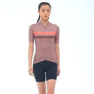 Santic Cycling Jersey Women Short Sleeve Road Bike Shirts Breathable Powerband Pockets WL1C02170