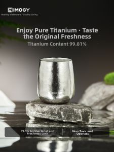 IMOGY | Pure Titanium Home High-end Drinking Cup