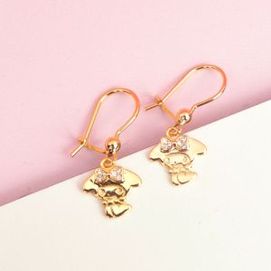 Collexion Adorable Melody Earrings Anting Anak Lapis Emas Gold Plated