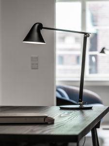 Louis Poulsen NJP Modern Minimalist Study Desk Lamp Eye Protection Bedroom Reading Light Alloy Shade Non Intelligent Control