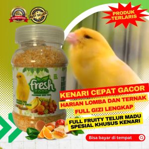 pakan burung fresh kenari cede egg food cocok juga untuk pleci ciblek dll