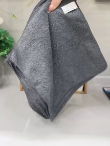 Extra-Thick Kitchen Cleaning Towel with Bamboo Charcoal for Odor Control Kain Lap Dapur Serap Air Charcoal Cloth 超厚竹炭清洁巾