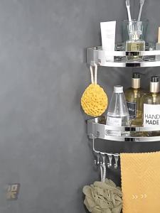 No-Drilling Stainless Steel 304 Removable Storage Shelf