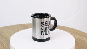 D204 l Self Stirring Mug Automatic Stainless Coffee Mixing Cup Blender Mug