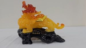 (Đơn) Nghê-Tỳ hưu chữ Phúc canh giữ tiền bạc chiêu tài hút lộc-Đồ thờ Bình An-Decor Phong thủy