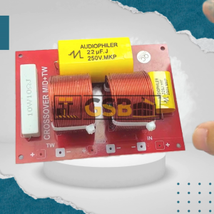Crossover 2 Way Pasif – Middle dan Tweeter Filter Frekuensi untuk Audio System Berkualitas