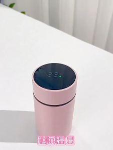 B.LIVEM 【การจัดส่ง 2-3 วัน】 ขวดน้ำสแตนเลส 200ml เก็บความร้อน กระบอกน้ำสแตนเลส กระติกน้ำอัจฉริยะสุดไฮเทค สแตนเลส เก็บความร้อน มีเลขบอกอุณภูมิของน้ำร้อน พร้อมส่ง