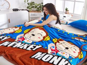 ✨ Cartoon Queen Coral Flannel Blanket (BKQ)