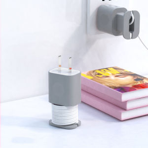 2 in 1 Silicone Charger Protector Anti-Breakage Cable Winder Anti-Tangle Data Cable Cover Suitable For iPhone 18W/20W