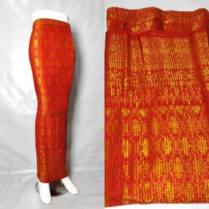 rok plisket songket // rok plisket bawahan baju // rok songket plisket // bawahan kebaya