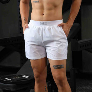 GYM BULL | Mens Quick-drying Elastic Training Shorts Thin with Icyfeel and Zipper