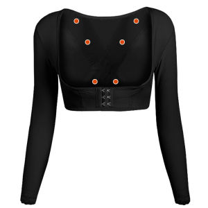 WECHERY Arm Shaper Underbust Push Up Shapers Top Women Posture Corrective Underwear Body Slimmer Shapewear