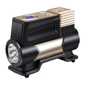 Portable High Power Dual Cylinder Car Tire Inflator Pump Vehicle Mounted Air Compressor for Automobiles And Bicycles