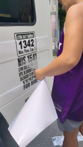 For Hire Sticker Set LTFRB Sticker Set for L300 Tamaraw H100 and truck