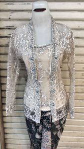 Kebaya Modern Wisuda Kutubaru Mocca