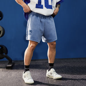 Bluesfly Mens Short Pants American Washed Fitness Training Sports Casual Cotton Knitted Four-Fifths Length Sweatpants