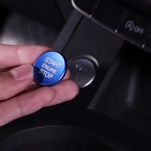 Car Engine Start Button Ignition Key Ring Cover Trim for VW Golf 7 MK7 VII GTI R Jetta CC Arteon Passat B8 Touareg T-roc