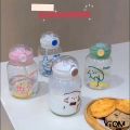 VTOM 600ml Small And Cute Plastic Water Bottle With Straw For Kids (8cm x 15cm) Drinking Botol Air Plastik Budak Murah. 