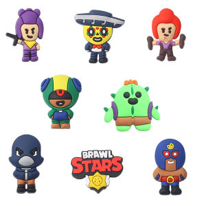 Hot Toys | New Product 1-8Pcs Shoe Charms Game Cartoon Shoe Decoration Accessories for Clogs Fit Wristband Kids School Party Gift