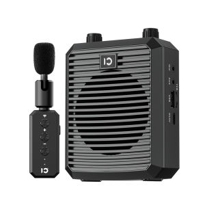 SHIDU Wireless Voice Amplifier Voice Amplifier Lapel Microphone Mini Portable Voice Amplifier Megaphone Booster with Microphone Loudspeaker Speaker