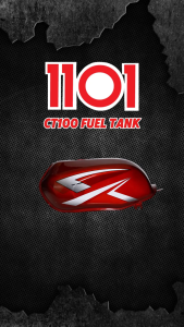 1101 Fuel Tank For CT100 Black Red Blue Heavy Duty Made In Thailand High Quality Motorcycle Gas Tank