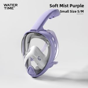 WATERTIME | Adult Myopia Full Face Dry Top Snorkel Mask