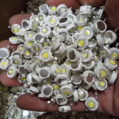 100 bóng đèn led 1w ánh sáng trắng