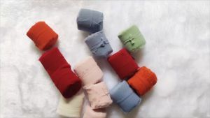 Bộ 3 Cuộn Ruy Băng Voan 4cm Vải Viền Polyester Dùng Để Gói Hoa Trang Trí Thiệp Cưới Làm Quà Tặng Gói Quà & Làm Nơ