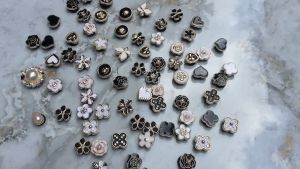 Charm jibit 3D trang trí giày dép Crocs siêu đẹp set 2 cái ngẫu nhiên - ET67