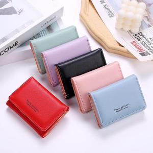 Z.L075 Dompet Wanita Dompet Lipat Mini Dompet Wanita Kecil Sederhana Dompet Wanita Import Versi Korea D301