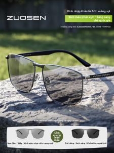 ZUOSHEN EYEWEAR | Kính Mát Thể Thao Ngoài Trời Chống Tia UV Phân Cực