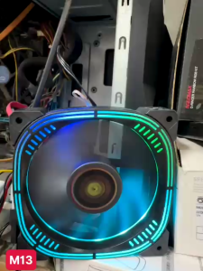 Fan case M13 led rgb cao cấp đẹp long lanh auto đổi màu cực đẹp