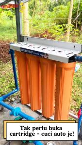 TROUWIDS 3 Stage 20 Inch Water Filter Housing With PP/UDF/CTO High Quality Water Purifier For Home Penapis Air Luar Rumah